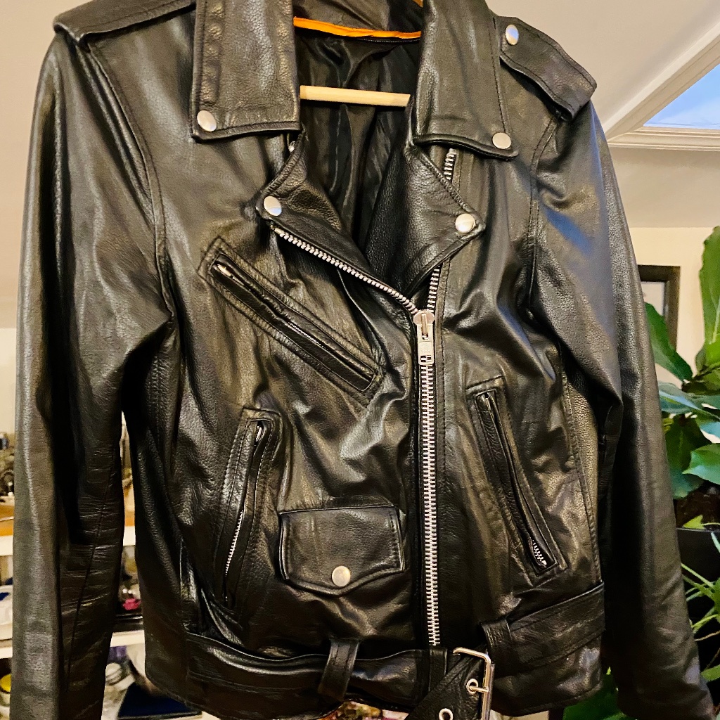 Real Leather Motorcycle Jacket